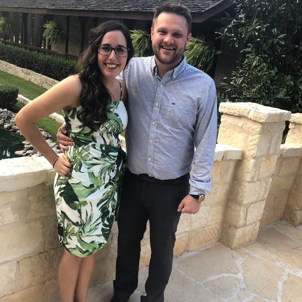 Gianni Bini Tropical Linen Wrap Mini Dress